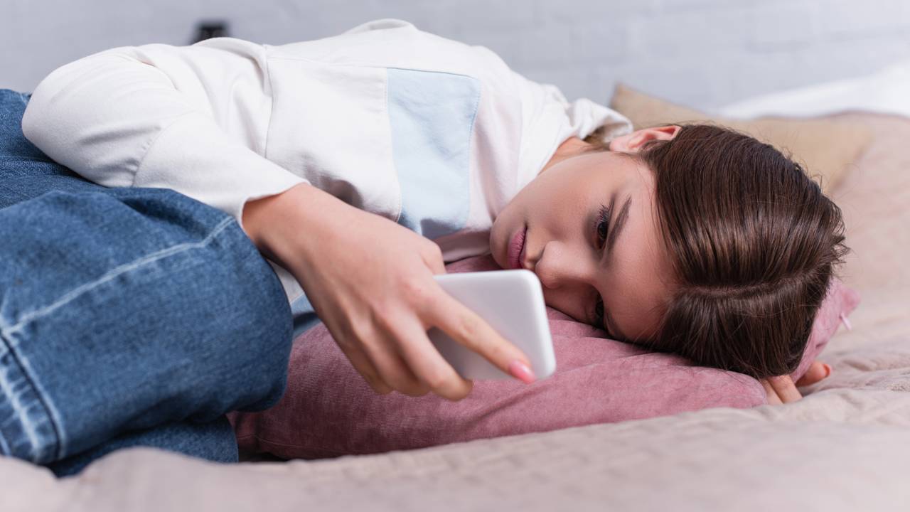 Adelescente no quarto